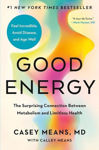 Good Energy by Casey Means book cover